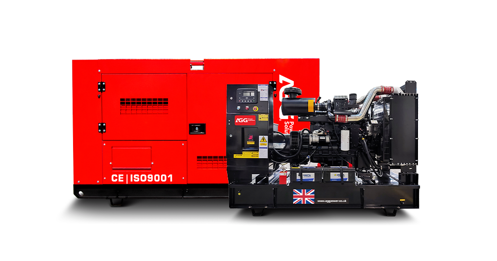 AGG Power enclosed and open generator sets